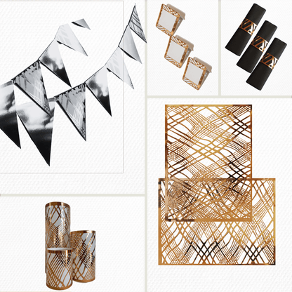 Gatsby Gold Party Pack Weave Design - Place Matters