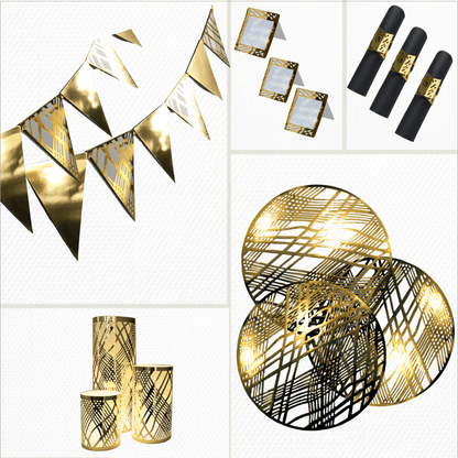 Gatsby Gold Party Pack Weave Design - Place Matters