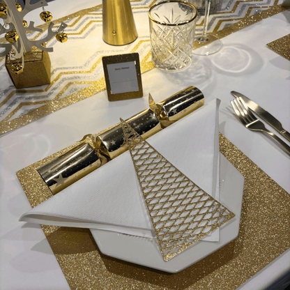 Glitter Design Square Placemats – Pack of 20 | Place Matters - Place MattersPlacemats