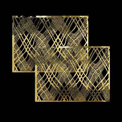 Gold Christmas Placemats – Pack of 20 | Place Matters - Place Matters