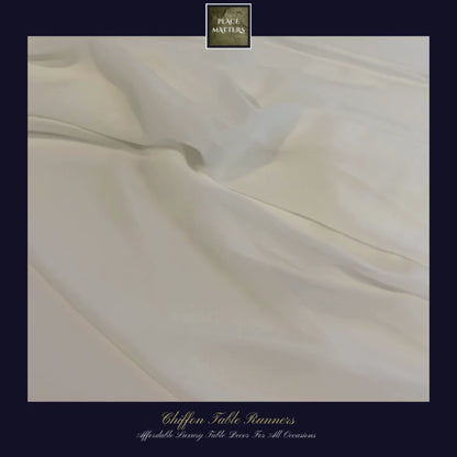 Table Setting Pack for 10 — Gatsby Chiffon Weave Design