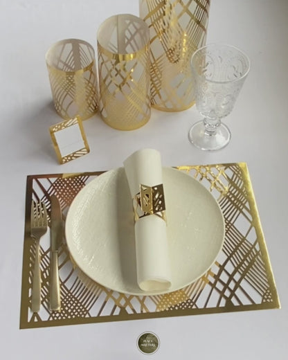 Table Setting Pack — Weave Design No Table Runner