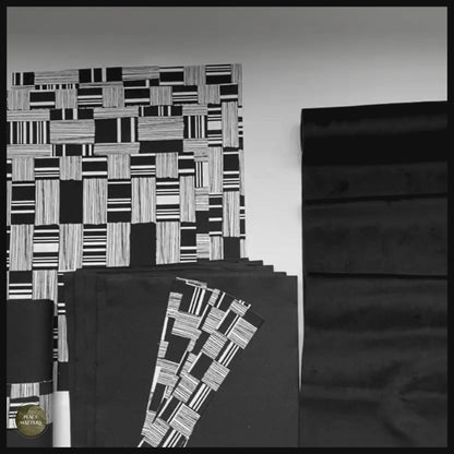 Black Table Setting Pack for 10 —  + Table Runner