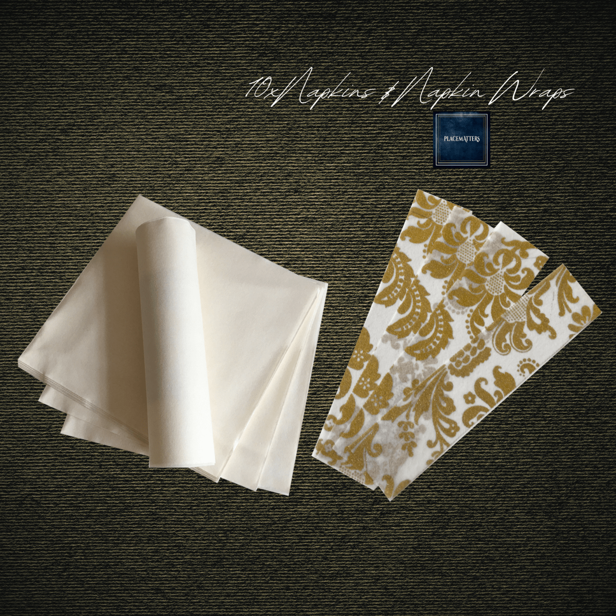 Royale Square Table Setting Pack Xmas (Table Runner & Tree) - Place MattersChristmas Table Setting Packs