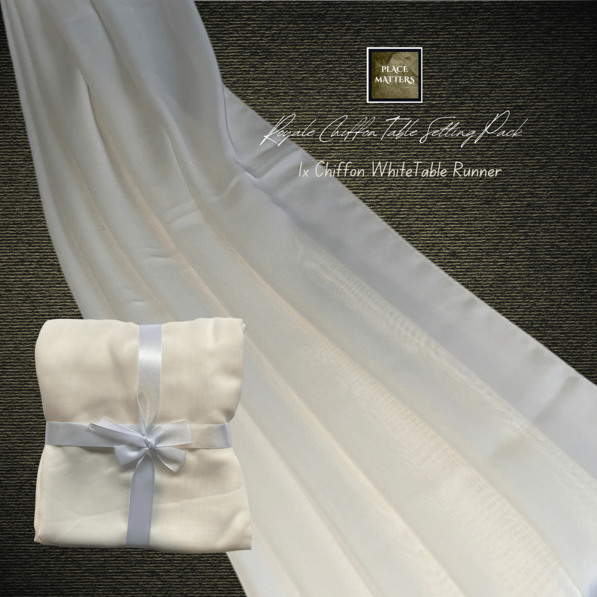 Royale Square Table Setting Pack Xmas (Table Runner & Tree) - Place MattersChristmas Table Setting Packs