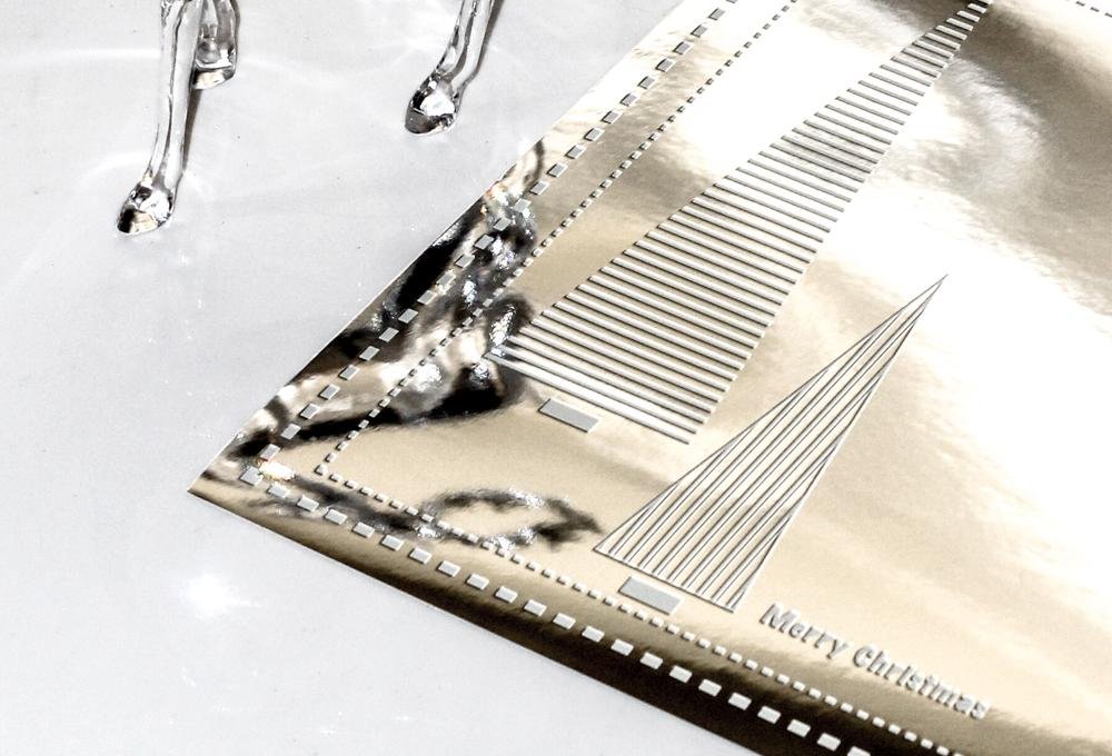 Christmas Placemats (Stripe Xmas Tree) Rectangle - Place Matters