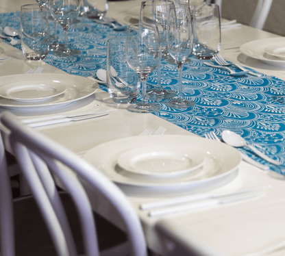 Table Runners Teal (Milano Design) - Place MattersTable Runners