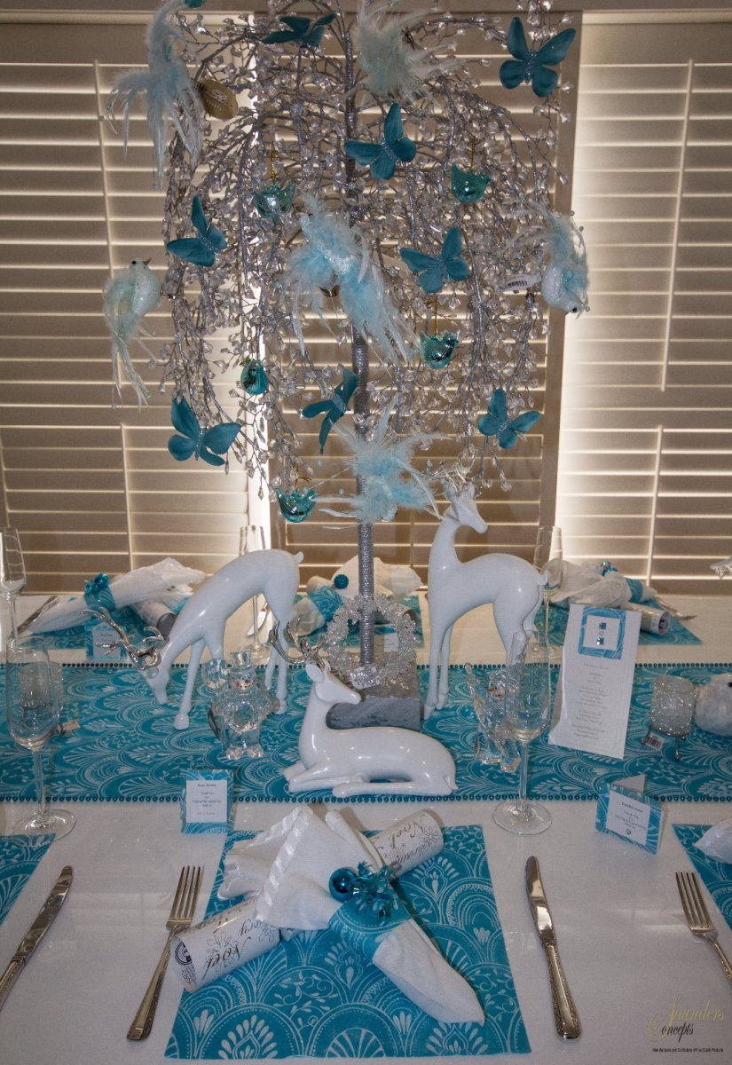 Table Runners Teal (Milano Design) - Place MattersTable Runners