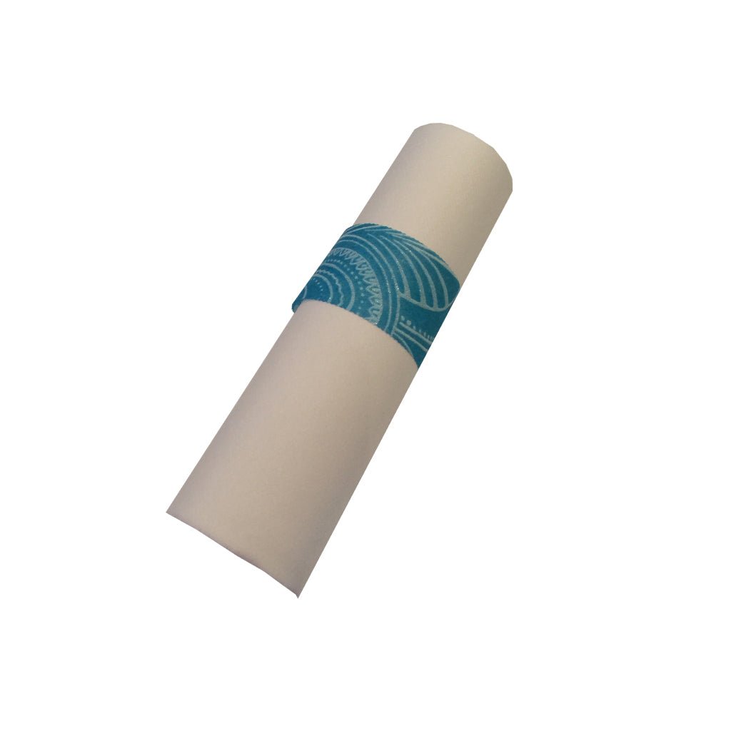 Teal Napkin Wraps (Milano)(Pack of 25) - Place Matters