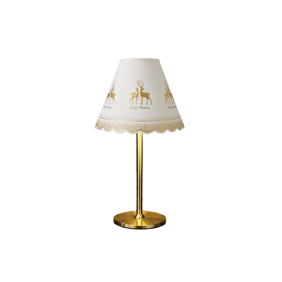 Wholesale Christmas Lamp Shades (Christmas Spray) – Pack of 6 | Saunders Concepts - Place MattersS/C Table Decor