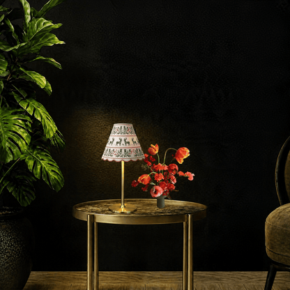 Wholesale Christmas Lamp Shades (Xmas Forest) – Pack of 6 | Saunders Concepts - Place MattersS/C Table Decor
