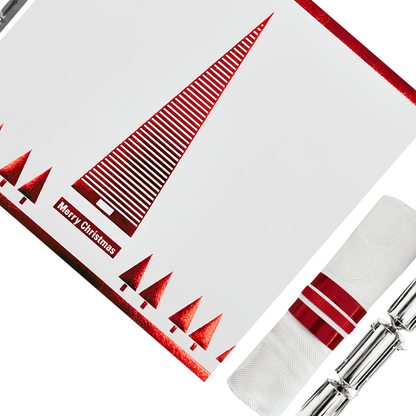 Wholesale Christmas Placemats (Modern Christmas)-Pack of 25 | Saunders Concepts - Place MattersChristmas Placemats