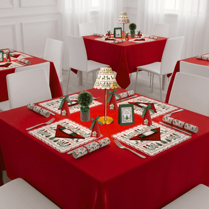 Wholesale Christmas Placemats (Xmas Forest)-Pack of 25 | Saunders Concepts - Place MattersChristmas Placemats