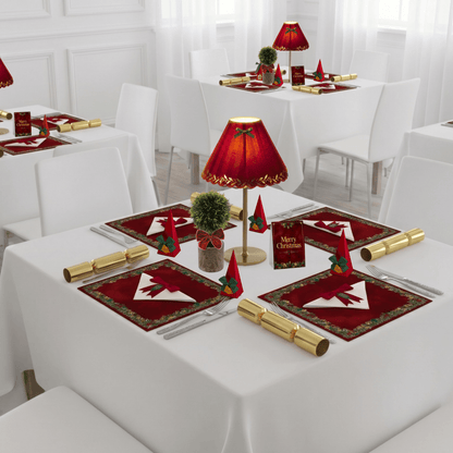 Wholesale Christmas Placemats (Xmas Lux)-Pack of 25 | Saunders Concepts - Place MattersChristmas Placemats