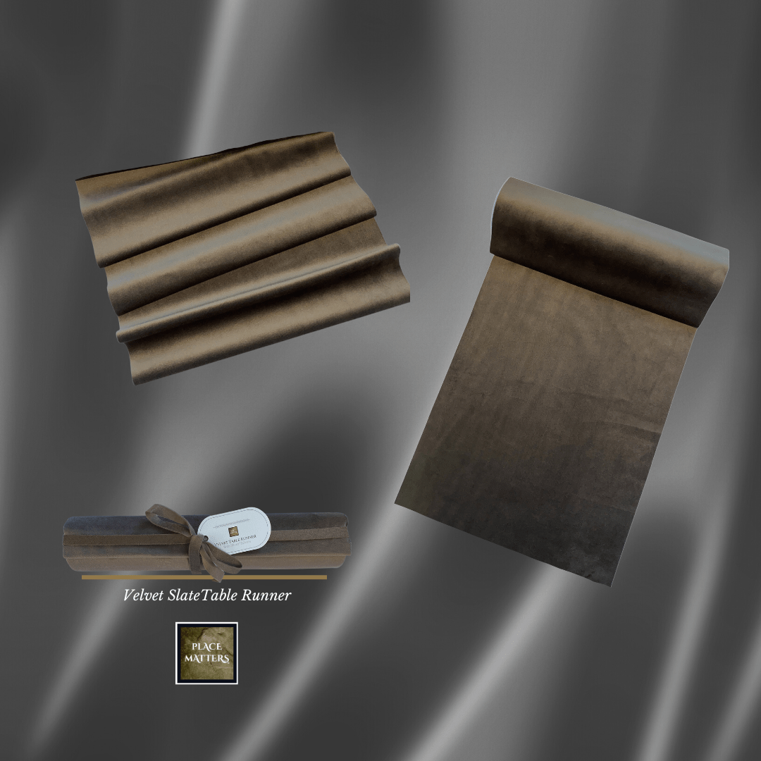 Velvet Slate Table Runners - Place Matters