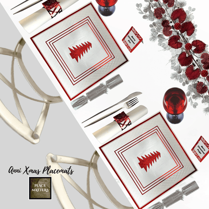 Christmas Placemats Square Shape (Anni Design) - Place Matters