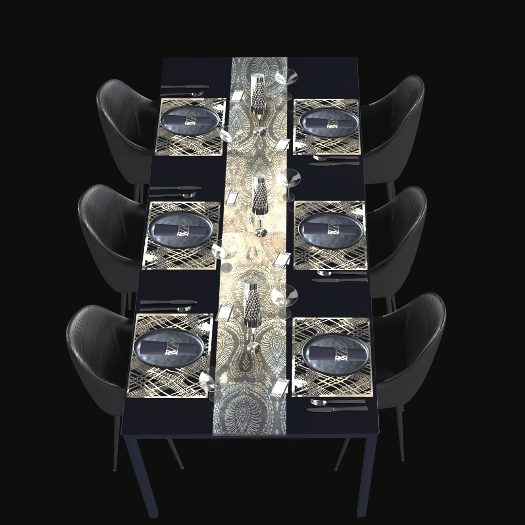 Gatsby Velvet Table Runners - Place Matters