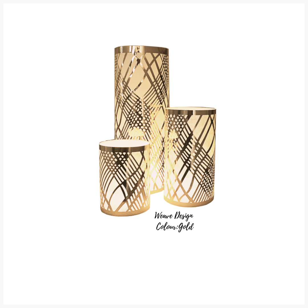 Table Decorations (Weave Design)(Pack of 3) - Place Matters