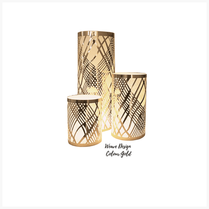 Table Decorations (Weave Design)(Pack of 3) - Place Matters