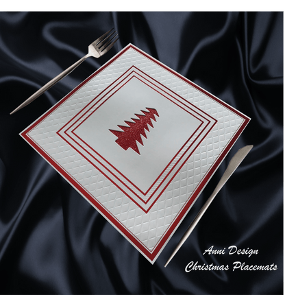 Christmas Placemats Square Shape (Anni Design) - Place Matters