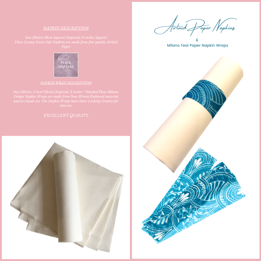 Blue Table Setting Pack for 10 - Place Matters