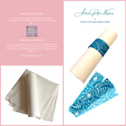Blue Table Setting Pack for 10 - Place Matters